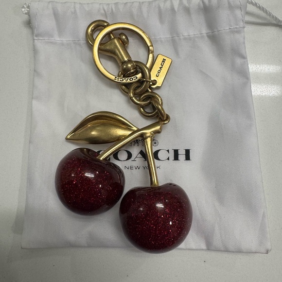 Coach Cherry Bag Charm - Picture 2 of 3